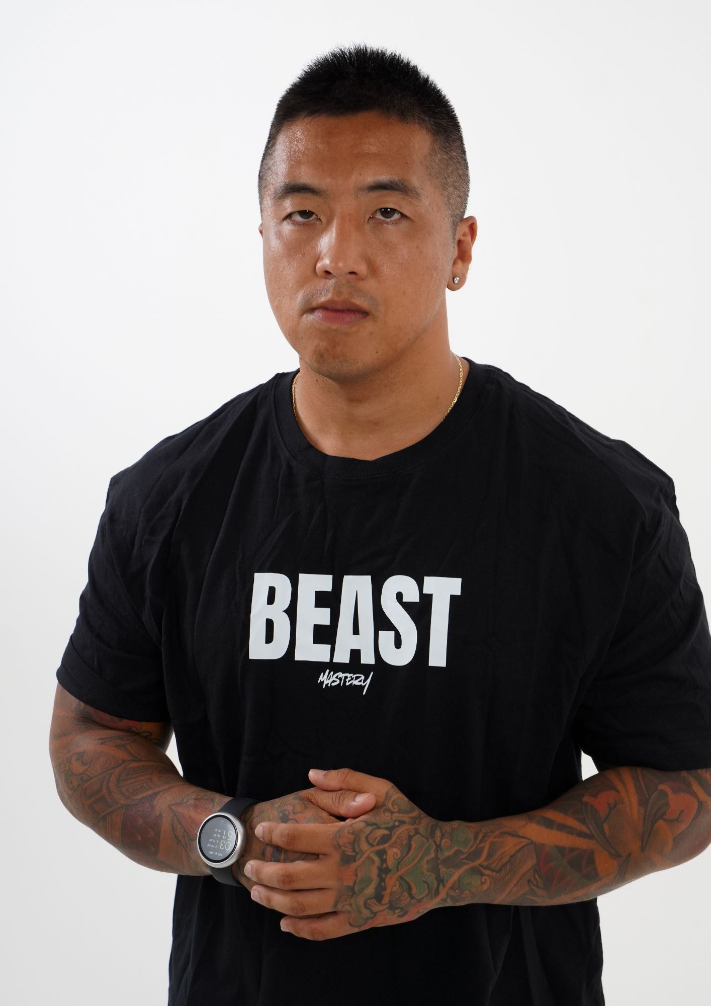 Limited Edition Beast Mastery Positive Energy Black Uni-Sex T-Shirt